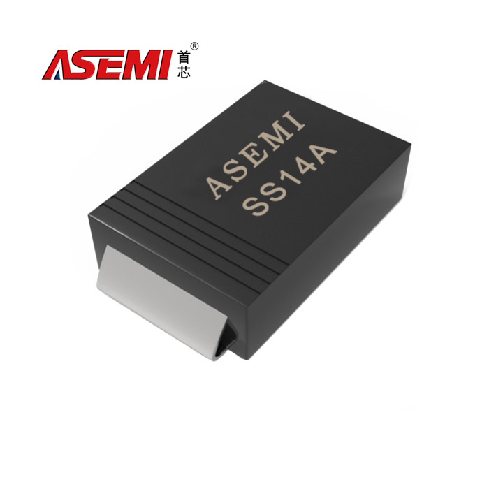 SS14​-ASEMI贴片肖特基二极管1A 40V