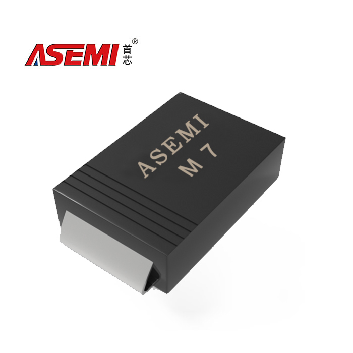 M7二极管ASEMI(SMAF)贴片整流二极管​