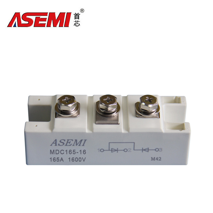 MDC165-16 ASEMI单相交流用电设备模块165A 1600V​