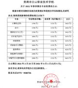 關于2021年春季學期各專業及伙食費收費的公示