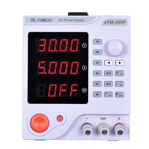 eTM-305P4位开关电源  3010P可调线性电源 605P直流稳压电源