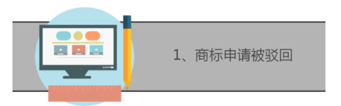 1、商標(biāo)申請(qǐng)被駁回 相信大家在注冊(cè)商標(biāo)的過(guò)程中最熟悉的一種狀態(tài)，也就是最恨的一種狀態(tài)了。因?yàn)樯虡?biāo)被駁回就證明商標(biāo)注冊(cè)失敗，當(dāng)然我們也可以進(jìn)行復(fù)審。