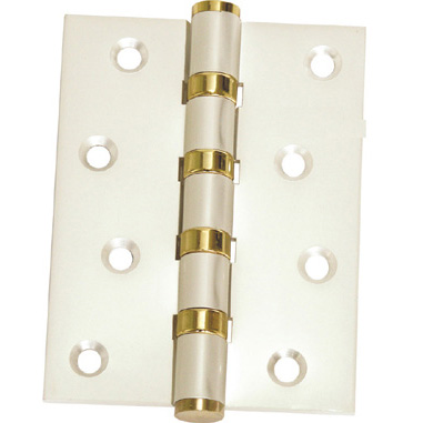 Brass Hinge,4x3x3 White