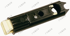 60mm Tubular Half Round Plastic Latch