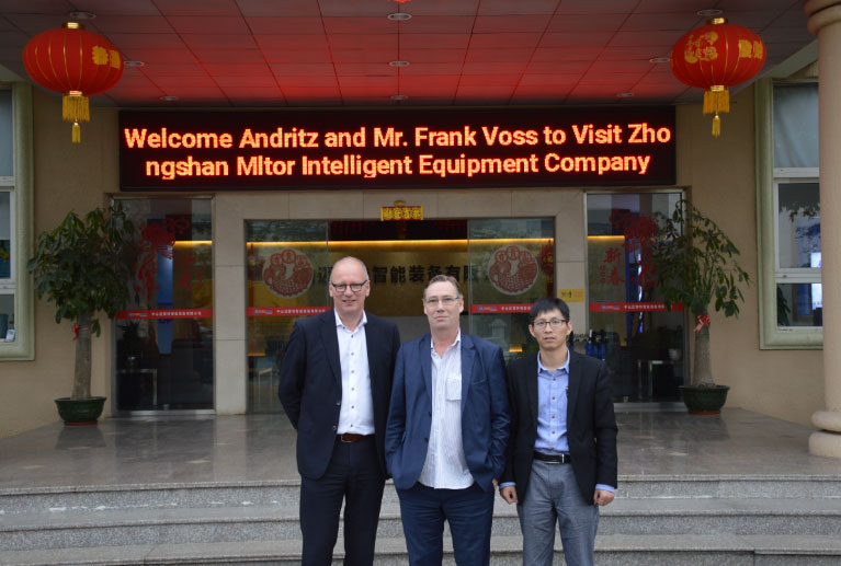 Warmly welcome Andritz (China) to visit Mltor!