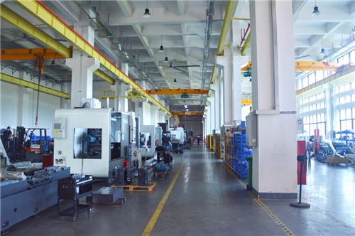 Machine assembly area