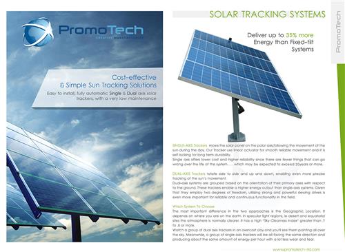 Solar Tracking System
