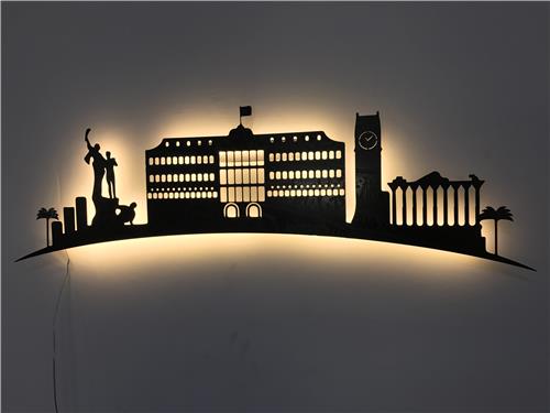 Wall Art with Light