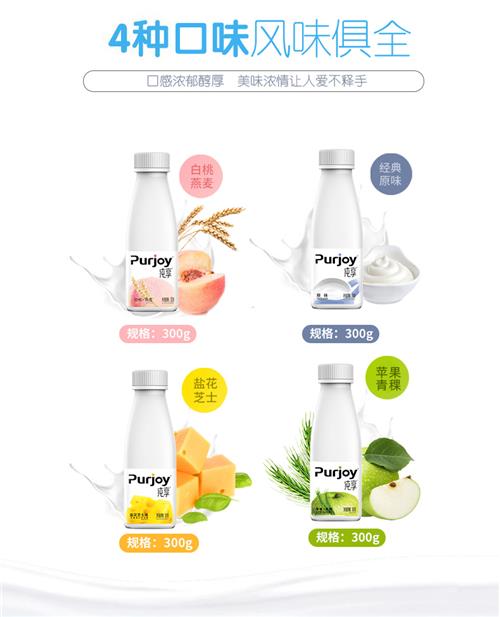 深圳牛奶批发 君乐宝纯享酸奶 益生菌发酵乳学生早餐原味燕麦芝士奶