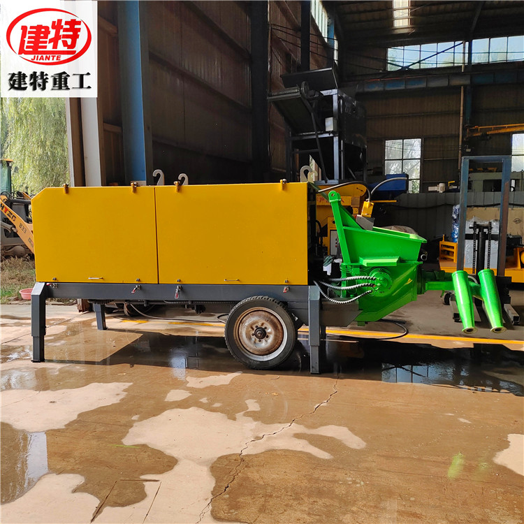 雙噴頭混凝土液壓濕噴機-噴漿能力16立方