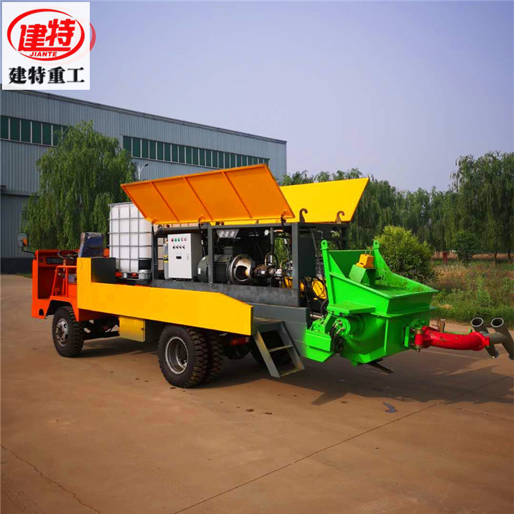 車(chē)載混凝土濕噴機(jī)-濕噴臺(tái)車(chē)-噴漿量16立方