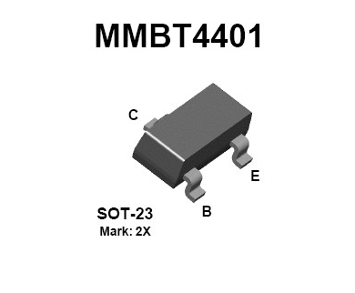 MMBT4401絲印2X  SOT-23封裝廠家直銷