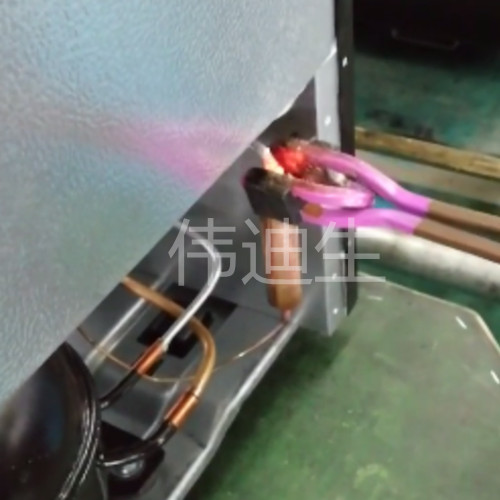 冰箱壓縮機鐵管焊接機哪里有賣鐵管銅管焊接機原始圖片2