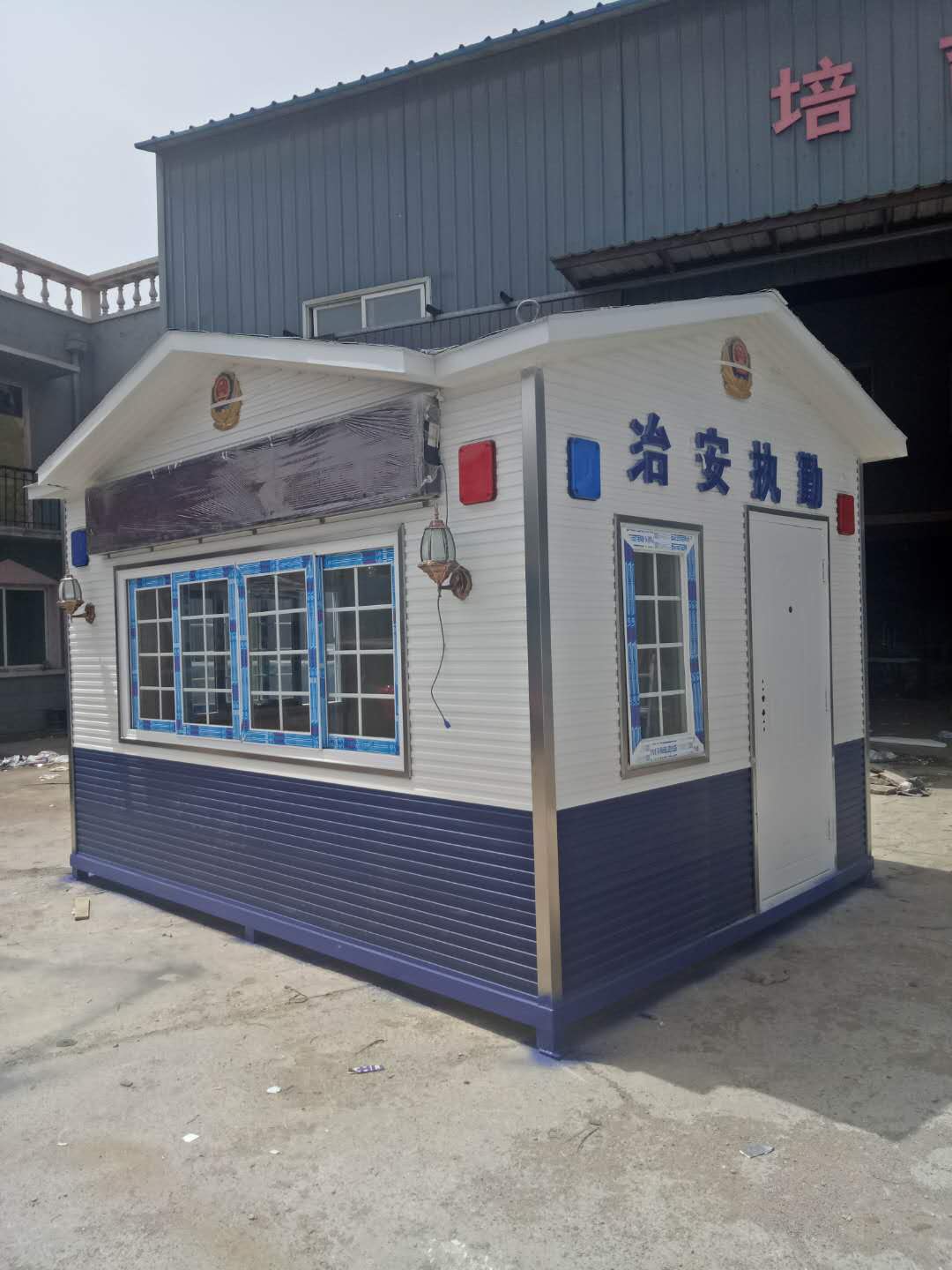 葫蘆島門衛(wèi)崗?fù)?值班保安室-物業(yè)垃圾房廠家原始圖片3