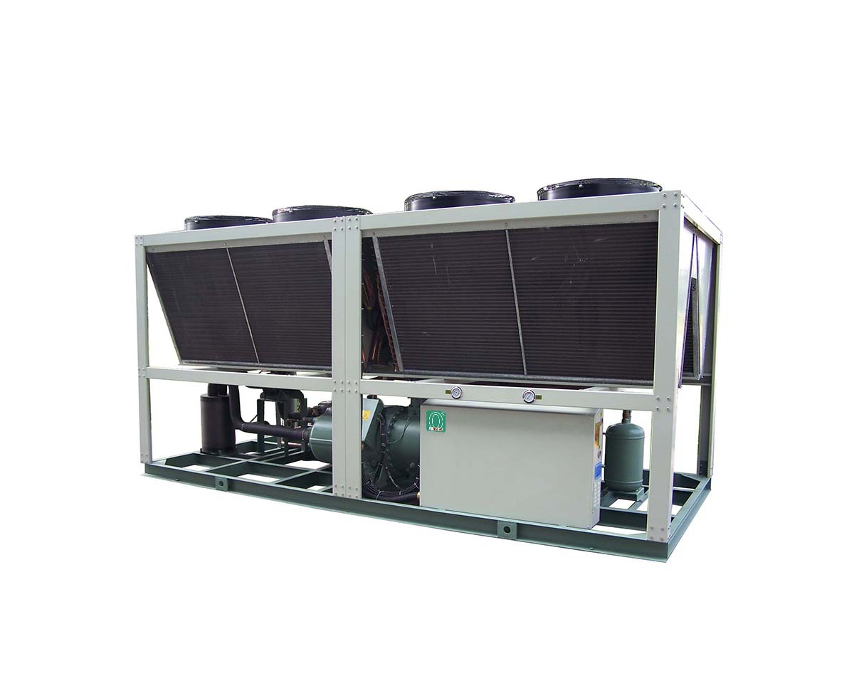 Air cooled screw chiller