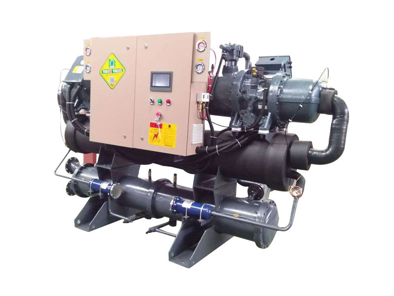 Water cooled screw chiller