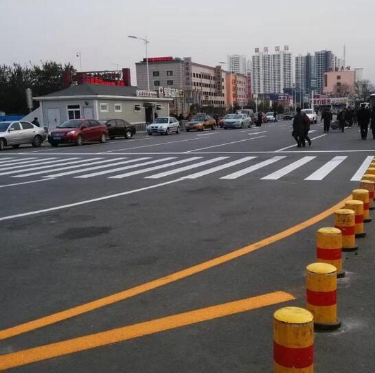 天津工業園區標線＿廠房畫線＿消防道路畫線＿停車場標線