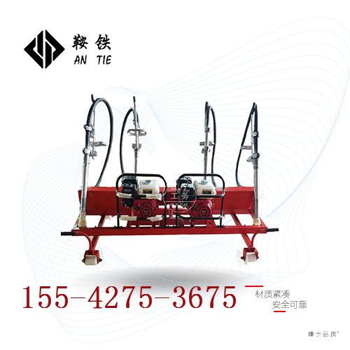 喀什鞍鐵高頻邊軟軸搗固機ND-4.2*4鐵路機械設備視頻指導