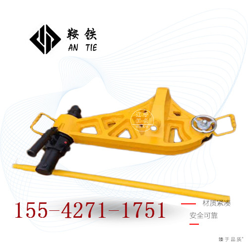 鞍铁YZG-800型液压直轨器工务铁路维修机具施工步骤