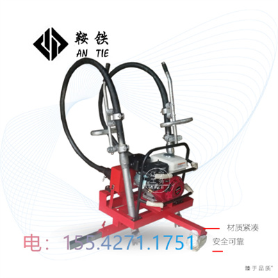 鞍鐵鐵路搗固鎬ND-4.5型軌道作業設備工作模式