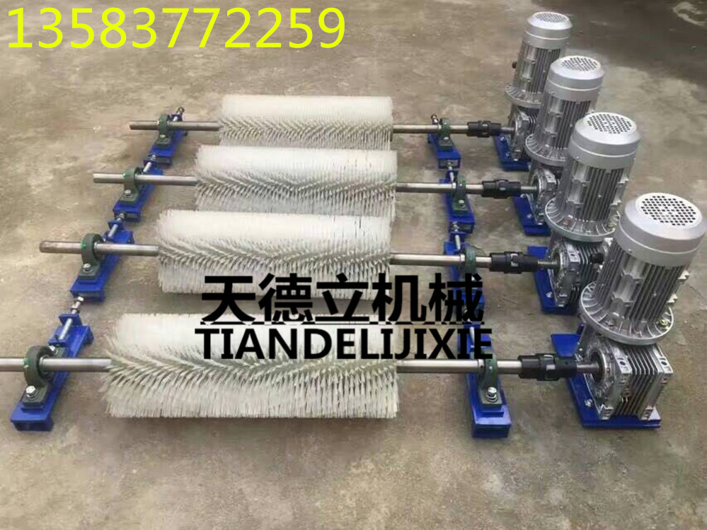 電動滾刷清掃器 XQ-1000型清掃器 B1000旋轉式滾刷清掃器  電動毛刷清掃器原始圖片3