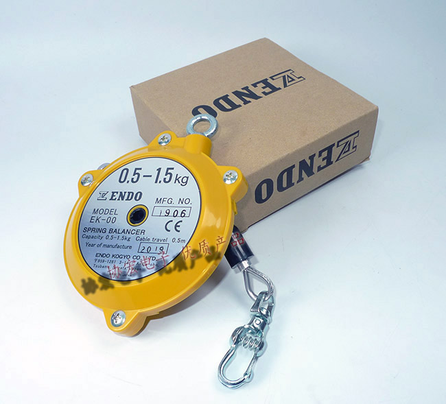 EK-0 EK-00spring balance平衡器 0.5-1.5kg 線(xiàn)長(zhǎng)1米鋼絲繩