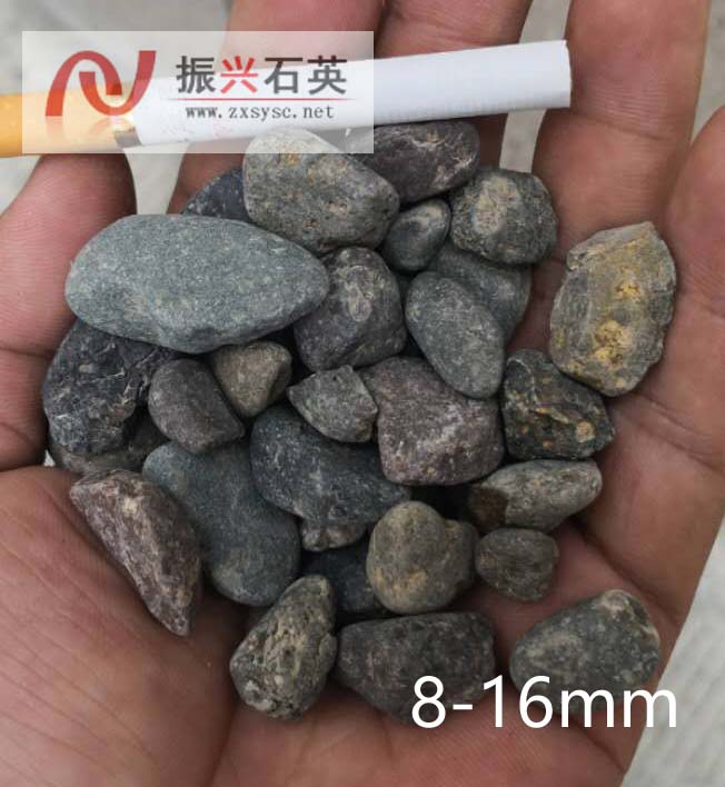 洛陽石英砂水處理濾料8-16毫米石英砂原始圖片2
