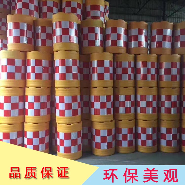 色澤鮮艷明亮吹塑防撞桶 醒目標志 有效提醒駕駛人原始圖片3