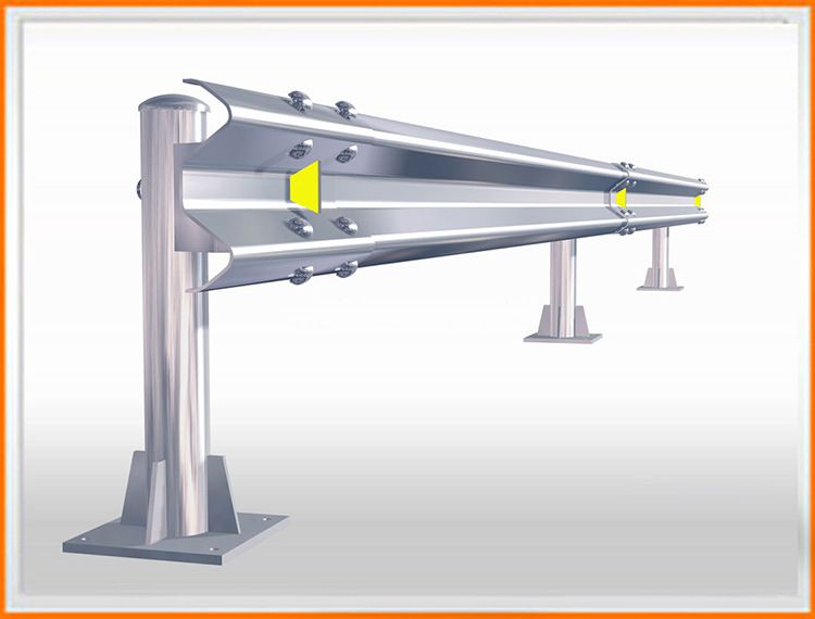 高速公路波形梁护栏 独特波形梁护栏刚柔相兼 