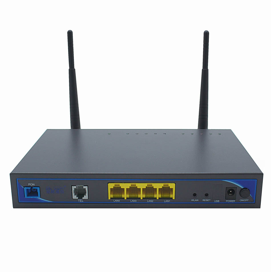 深圳龍崗冠聯通信生產銷售雙口帶WiFi光貓設備