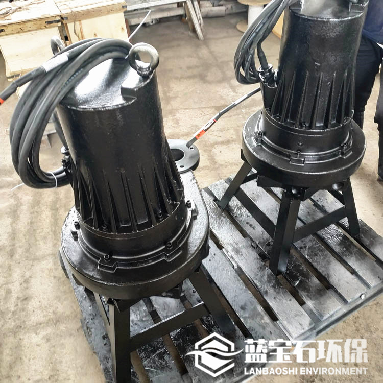 離心潛污曝氣機QXB7.5kw自吸式效果好