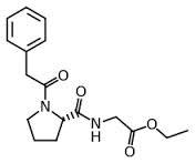 N-(1-(苯基乙酰基)-L-脯氨酰)甘氨酸乙酯