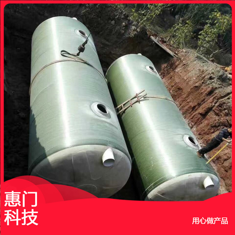 供應(yīng)惠門玻璃鋼化糞池三格式1-100立方新農(nóng)村大型化糞原始圖片2