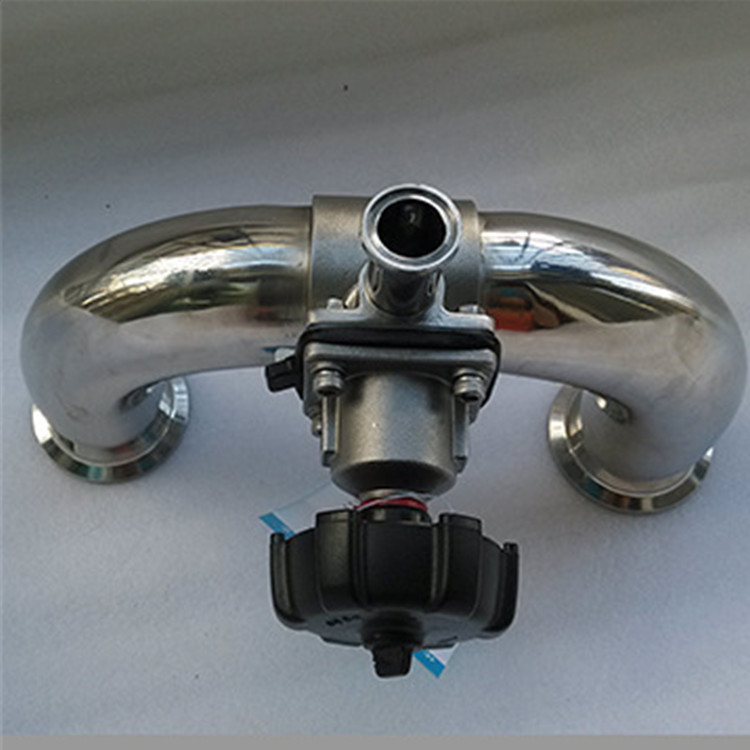 進口衛生級U型三通隔膜閥德國洛克進口品牌原始圖片2