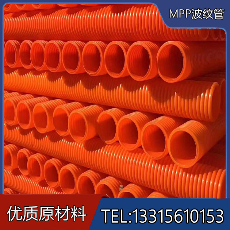 河北佰杭黑色PE硅芯管耐低溫性能好