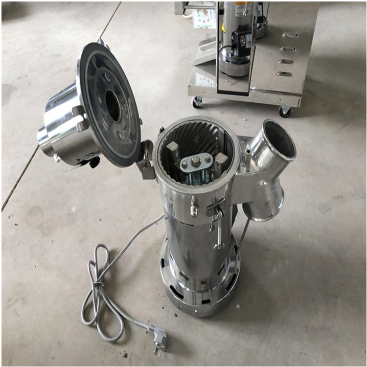 流水式中藥粉碎機   小型藥材磨粉機   磨中藥的機器原始圖片2
