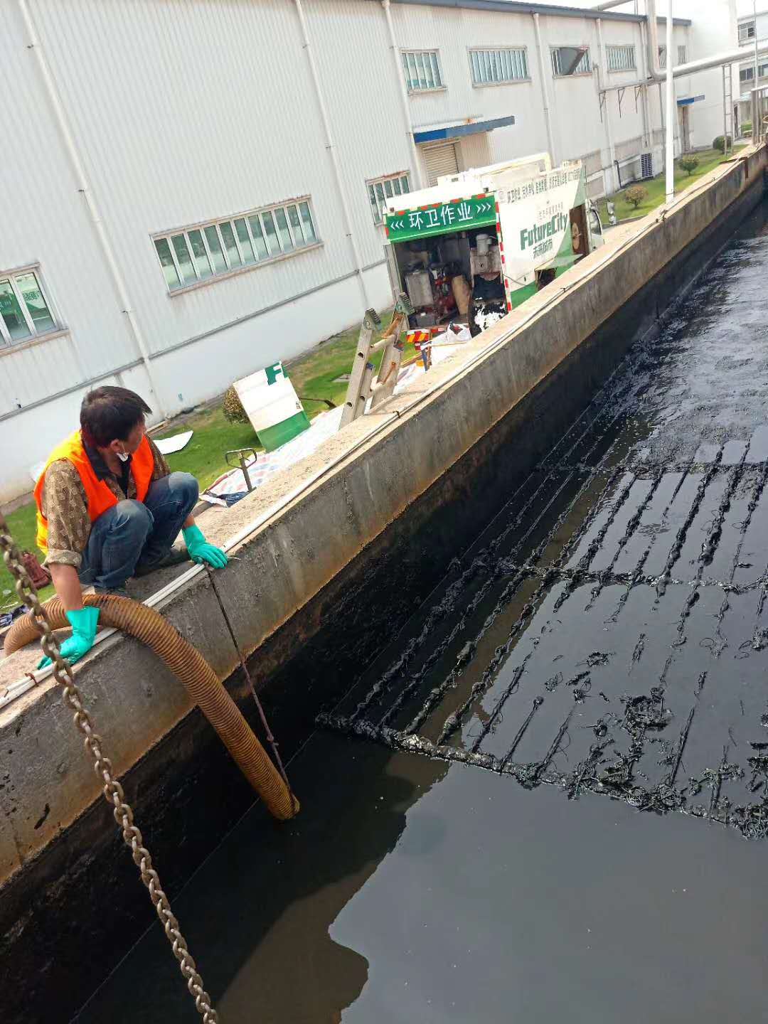 常州污水池清理清洗抽污水