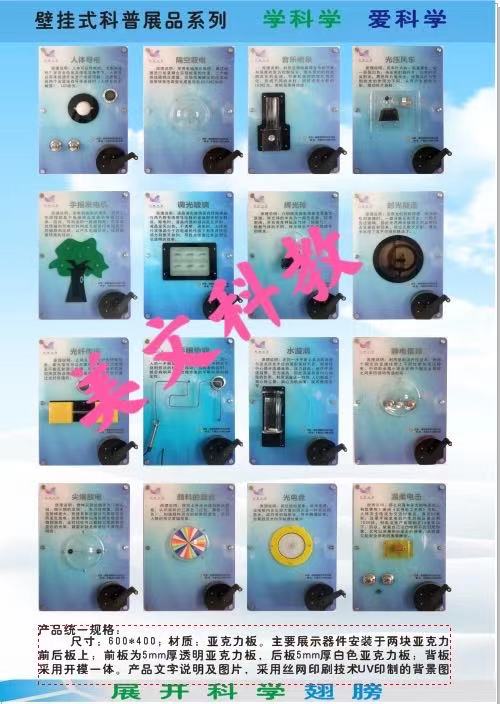 墻壁掛式科技館（墻面科普）科技走廊 電學(xué)系列