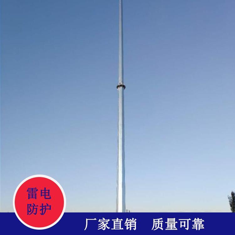 維護型避雷針塔 可放倒式避雷針 野外傾斜式避雷針原始圖片3