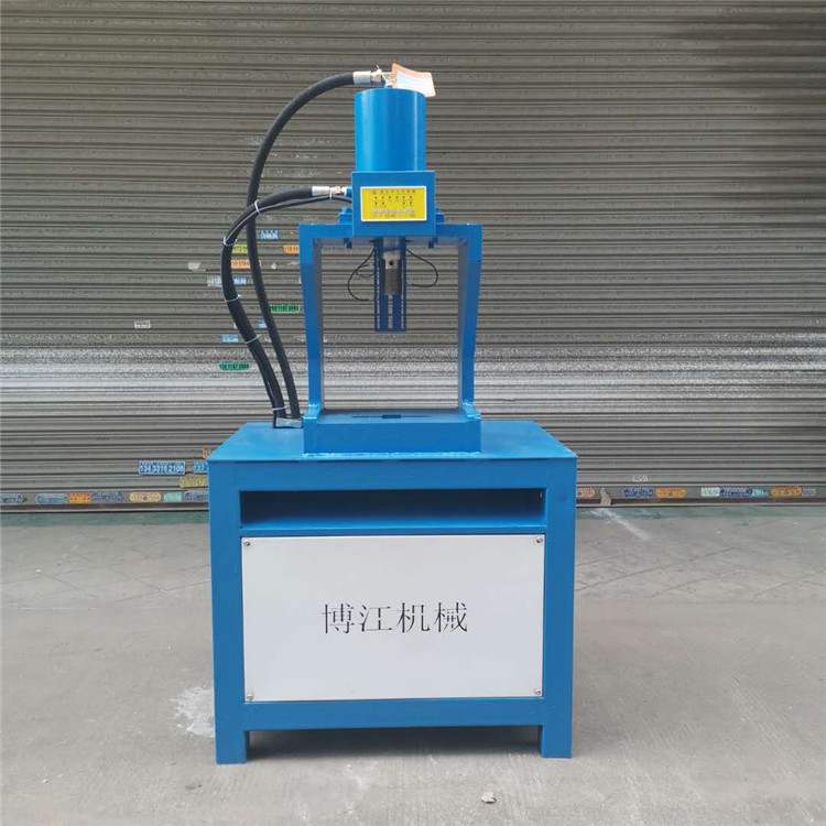 金屬管材下料機(jī) 快速角鐵切割液壓機(jī) 護(hù)欄壓槍尖模 方管切斷模具