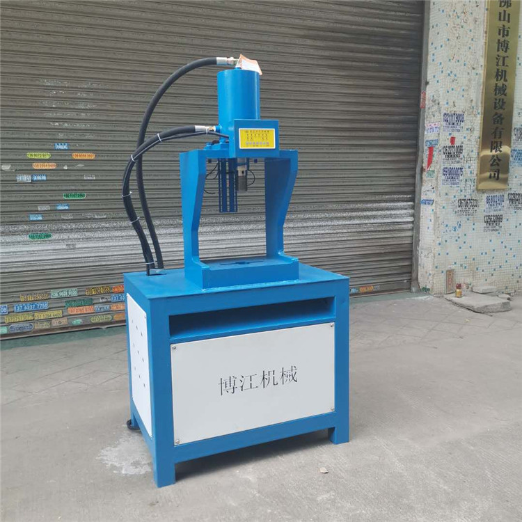 金屬管材下料機(jī) 快速角鐵切割液壓機(jī) 護(hù)欄壓槍尖模 方管切斷模具原始圖片2