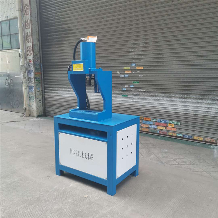 熱銷半自動(dòng)液壓沖孔機(jī) 圓管沖弧機(jī) 快速不銹鋼切45度角 角鋼切割原始圖片3