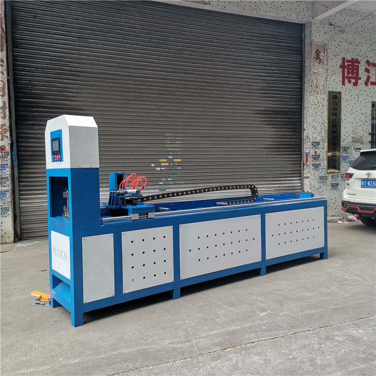 不銹鋼防盜網(wǎng)沖孔機(jī)鋁合金方管貨架液壓全自動(dòng)角鋼角鐵數(shù)控沖孔機(jī)原始圖片2