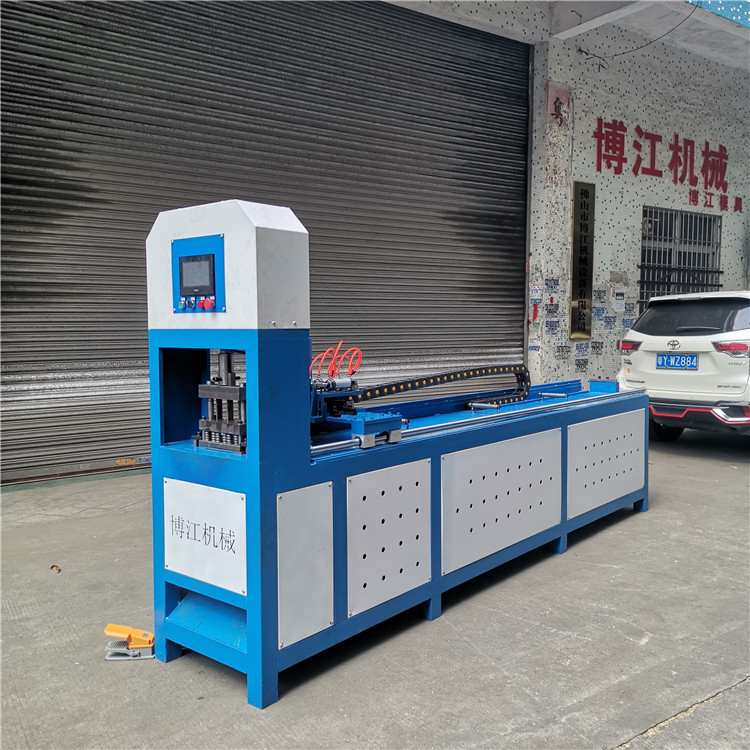  角鐵數控全自動沖孔機槽鋼沖孔機扁鐵送料打孔機全自動角鋼裁斷機原始圖片3