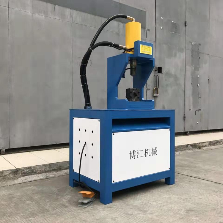 鋼結(jié)構(gòu)方管切斷機 快速4厚鐵管沖斷機 幕墻液壓沖孔機 矩形管截斷原始圖片3