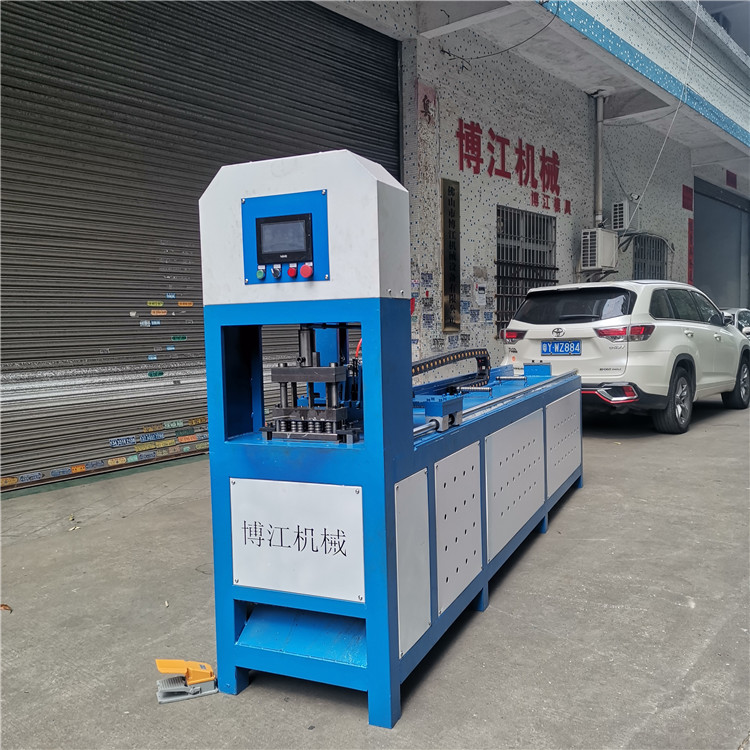 不銹鋼數控全自動液壓沖孔機槽鋼工字鋼H型鋼沖孔機鐵管打孔機