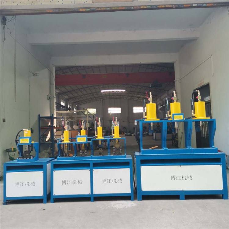 鍍鋅管液壓切斷機不銹鋼沖孔機 防盜網沖孔機樓梯扶手沖弧口機原始圖片3