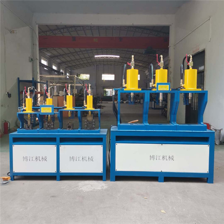 鍍鋅管液壓切斷機不銹鋼沖孔機 防盜網沖孔機樓梯扶手沖弧口機