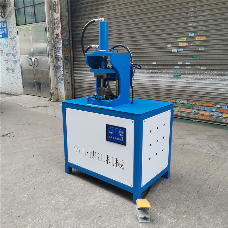 家具貨架方管切角機 鋁材切45度角模具 矩形管90度直角制作機