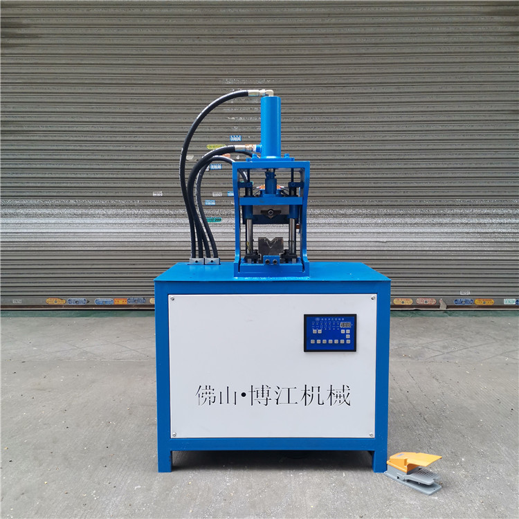 家具貨架方管切角機 鋁材切45度角模具 矩形管90度直角制作機